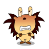 Gif animé lion furieux
